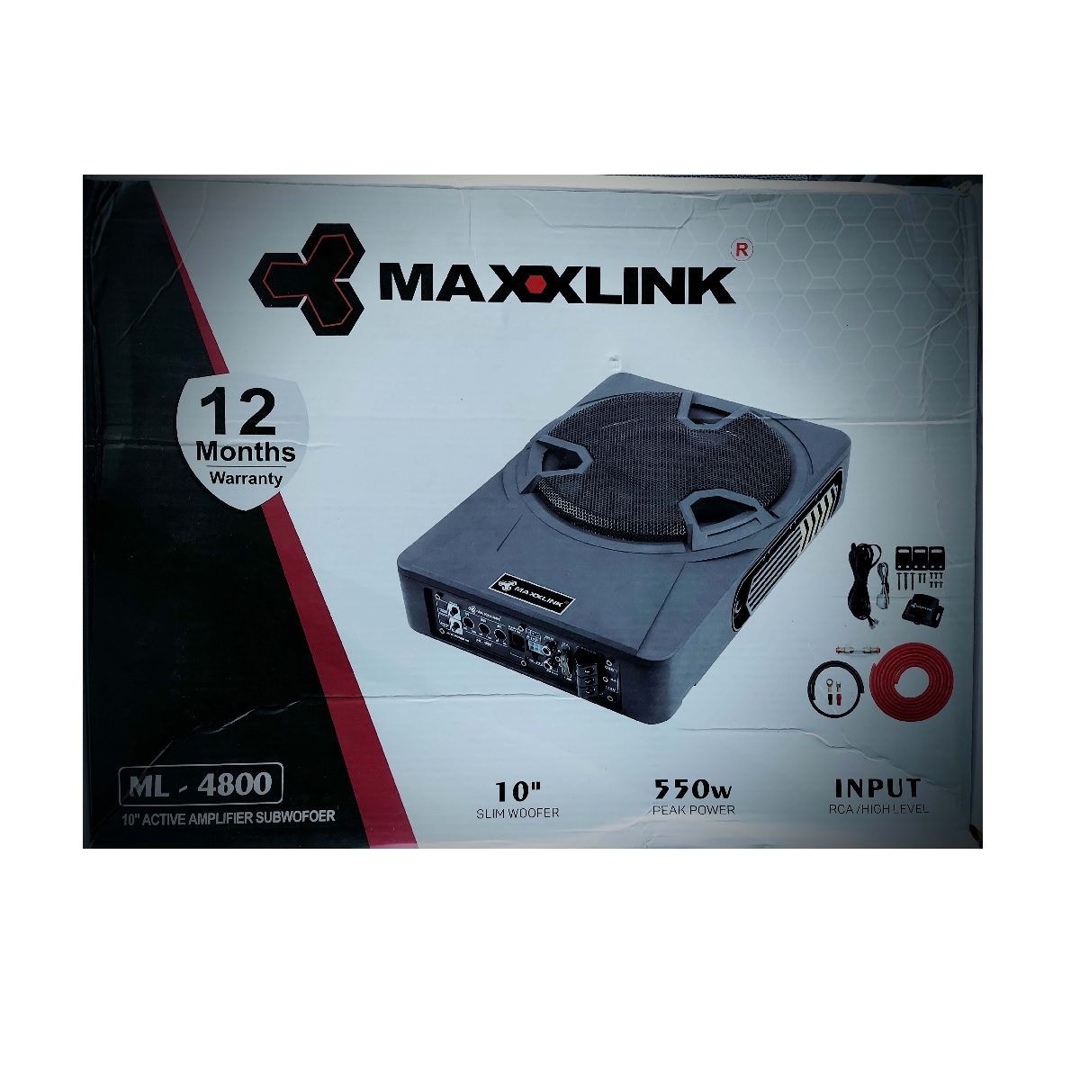 Buy Order Maxxlink 10 Active Amplifier Subwoofer Online Adibuja